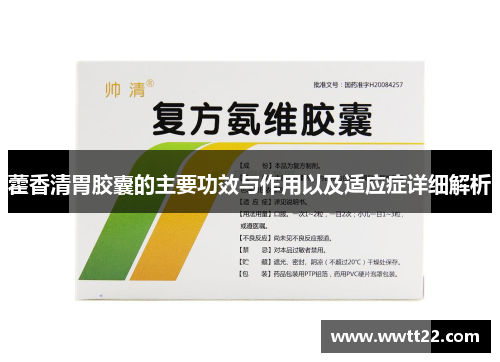 藿香清胃胶囊的主要功效与作用以及适应症详细解析